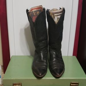 Vintage Dan Post Western Cowgirl Boots